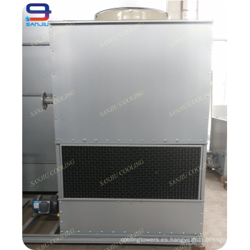 No FRP contra flujo cerrado pequeña unidad de enfriamiento de líquido rectangular Refrigeración por agua
